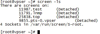 SSH远程会话管理工具screen命令使用教程